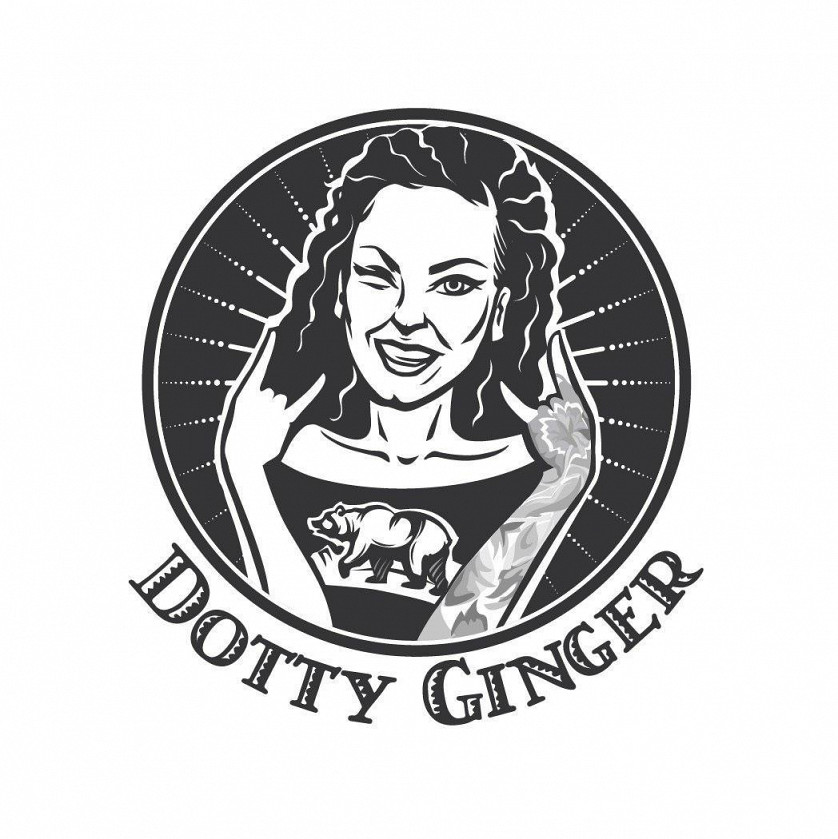 Название тату-студии Dotty Ginger г. Лас-Вегас (США) изображение 1